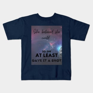 She Believed 1.3 - Space Kids T-Shirt